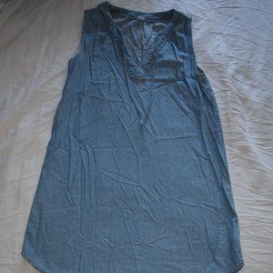 Denim Mid-Length Dress